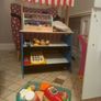 Kids Wooden Play Kitchen & Market Stall Bundle Image 4