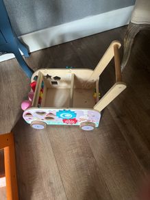 Wooden push along