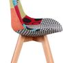 2 x Dining Chairs Design Patchwork Retro - Free Delivery Nationwide Image 4