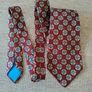 Vintage Pierre Cardin silk tie circa 1970's in very good condition FREE STANDARD POSTAGE INCLUDED Image 3