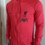 hooded men , Original Liverpool Strike Tracksuit With Hood - Red MEN jacket M hoodie Image 8