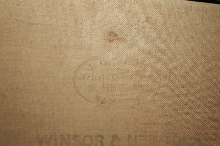 Vintage Oil on Canvas WINSOR 19" x 13"