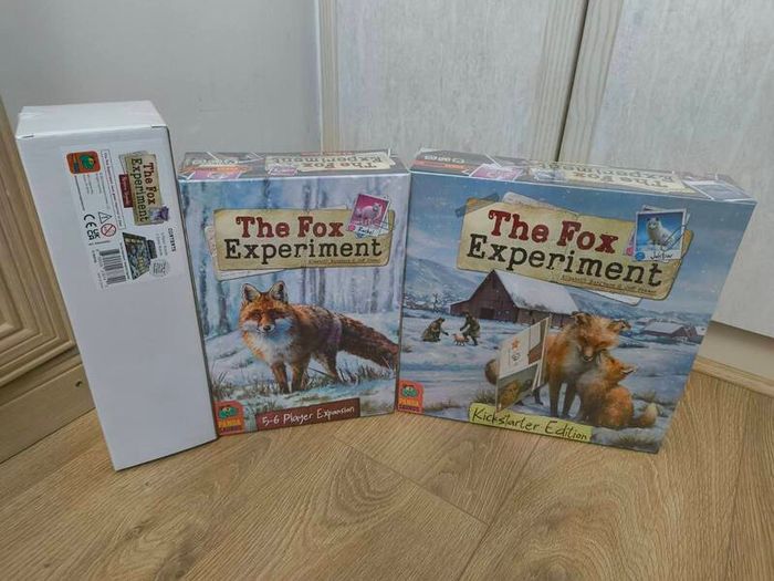 Fox Experiment: Kickstarter Edition + 5-6 Player Expansion + Neoprene Mats