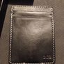 Dice Leather credit card and money clip Image 2