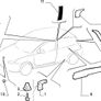 LH Outer Trim (Fiat Punto 176 3 Door) Image 2