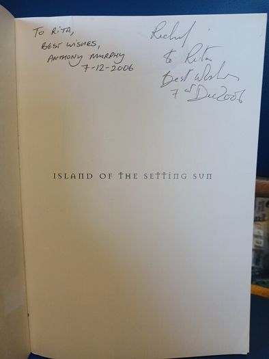 Island of the Setting Sun (signed copy)