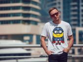 Minion Captain America Inspired T-shirt Tee Top Shirt Great Gift Present Idea