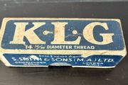 Vintage KLG 690LR Spark Plug in Original Box