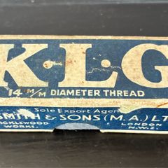 Vintage KLG 690LR Spark Plug in Original Box