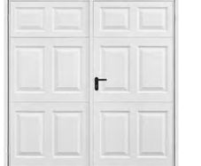 Garador Beaumont 7ft x 7ft Side-Hinged Steel Garage Door