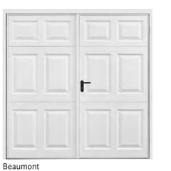 Garador Beaumont 7ft x 7ft Side-Hinged Steel Garage Door