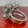 Sterling silver ring with Topaz Image 7