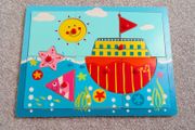 Wooden Kids Developmental Shapes Puzzle