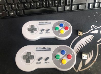 TribeRetro Wireless SNES style USB Controller