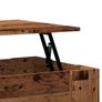 Coffee Table Old Wood 79x49x41 cm Engineered Wood Image 4