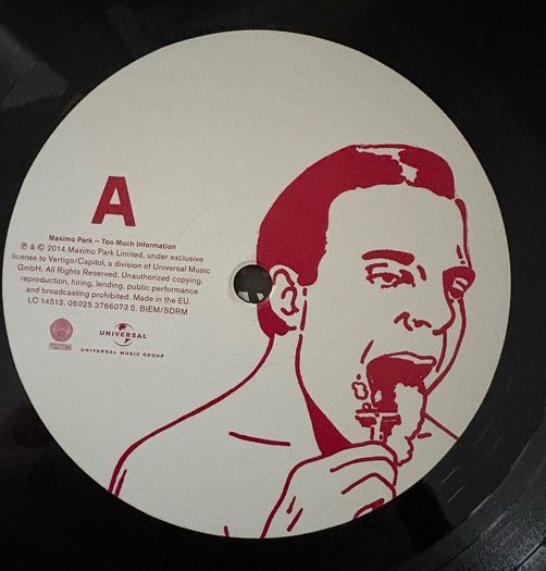 Maximo Park - Too Much. Played once and in super condition.