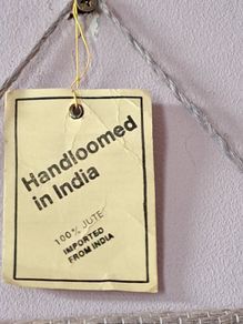 Jute wall hanging