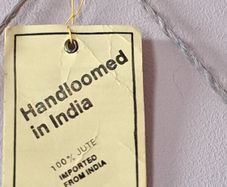Jute wall hanging