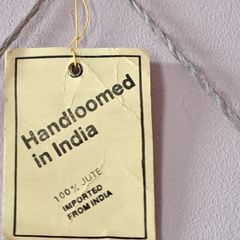 Jute wall hanging