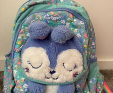 Smiggle bunny backpack