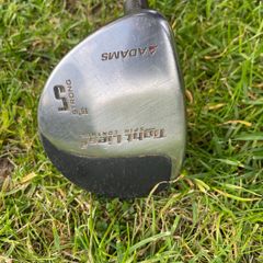 Adams Tight lies driver stainless steel head and graphite shaft