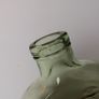19 - Vintage Sea Glass Hennessy Cognac Flask Cork Top Bottle Image 3