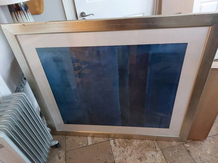 Large Wall Art - Blue (123.5 x 106.5cm)