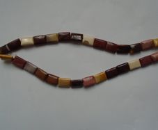 Mookaite beads, Jewellery making, Gemstone beads, Craft supplies.