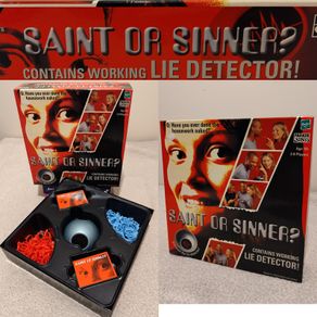 Hasbro Saint Or Sinners, Truth Or Dare Board Game