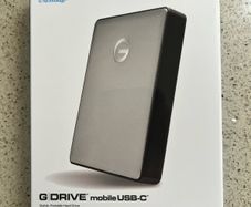 For Sale: Brand New, Unused 4TB G-Technology G-DRIVE Mobile USB-C Portable Hard Drive.
