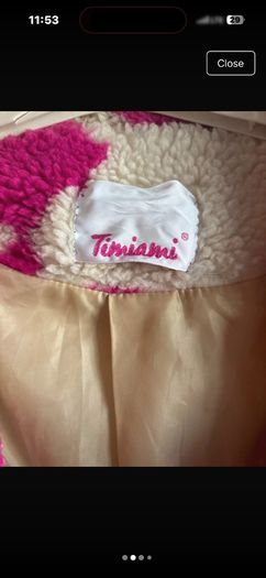 Timiami teddy coat