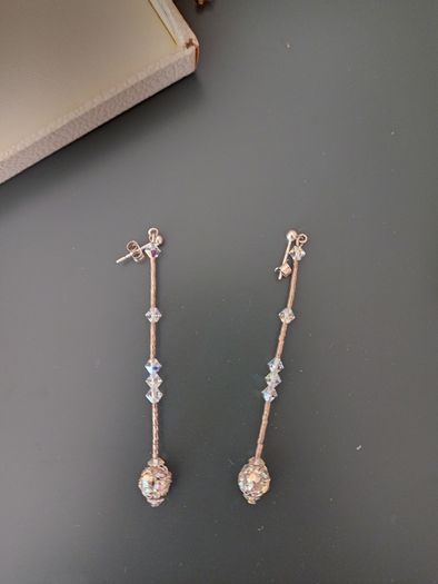 Necklace and earrings