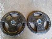 15 kg Olympic Rubber Plates Set