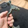 Heavy Vintage Brass Scrolling Door Knocker Great Patina Image 3