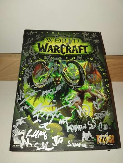 World Of Warcraft: Legion  Collectors Edition  Developer Signed