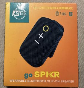 MEE audio goSPKR wearable Bluetooth clip-on speaker