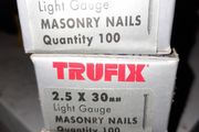 Masonry Nails 2.5 X 30mm Box