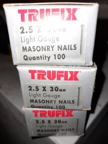 Masonry Nails 2.5 X 30mm Box