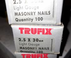 Masonry Nails 2.5 X 30mm Box