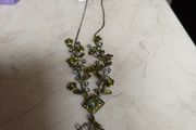 Costume  Necklace &amp; Matching  Earrings.  Length  - 10"..