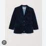 Velvet navy kids blazer/jacket Image 6