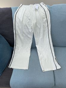 Women's cream casual tracksuit bottoms