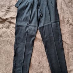 Next navy  tapered trousers