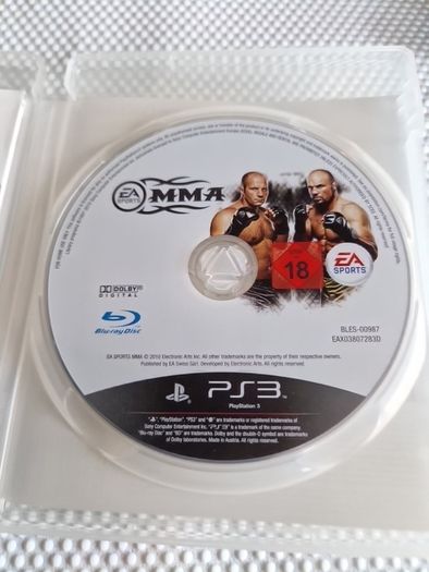 MMA  PlayStation3 Ps3 Games Original