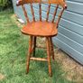 Tall chair/ bar stool with back Image 4