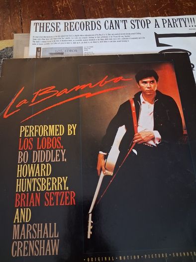 La Bamba - Original movie soundtrack - vinyl LP 1987