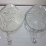 Two Victorian Moulded Glass Water/Custard Jugs Image 4