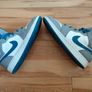 Nike Air Jordan 1 Mid GS "True Blue Cement" Image 5