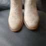 Boutique designer Italian leather Vero Cuoio shoes ankle Chelsea boots diamante 3 36 Image 4