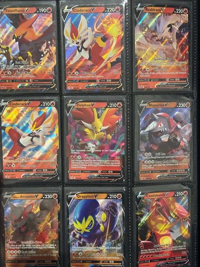 pokemon cards V